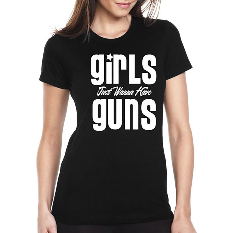 Women's Gym and Fitness - Girl Just Wanna Have Guns