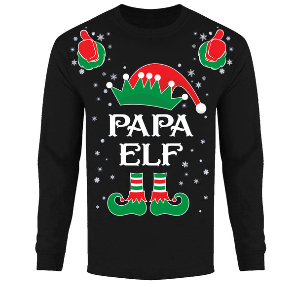 Men's Christmas - Papa Long Sleeve