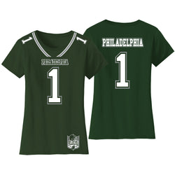 Women's Football Team Jersey T-Shirts - Philadelphia