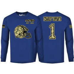 Men's Ultimate Camo Football Long Sleeve Color - New York