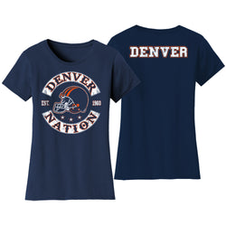 Women's Football Nation T-shirts - Denver