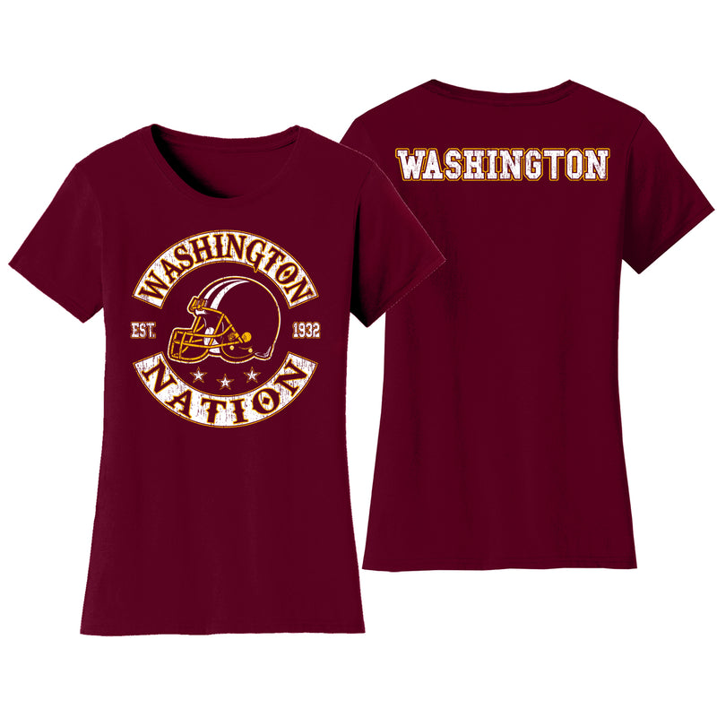 Women's Football Nation T-shirts - Washington