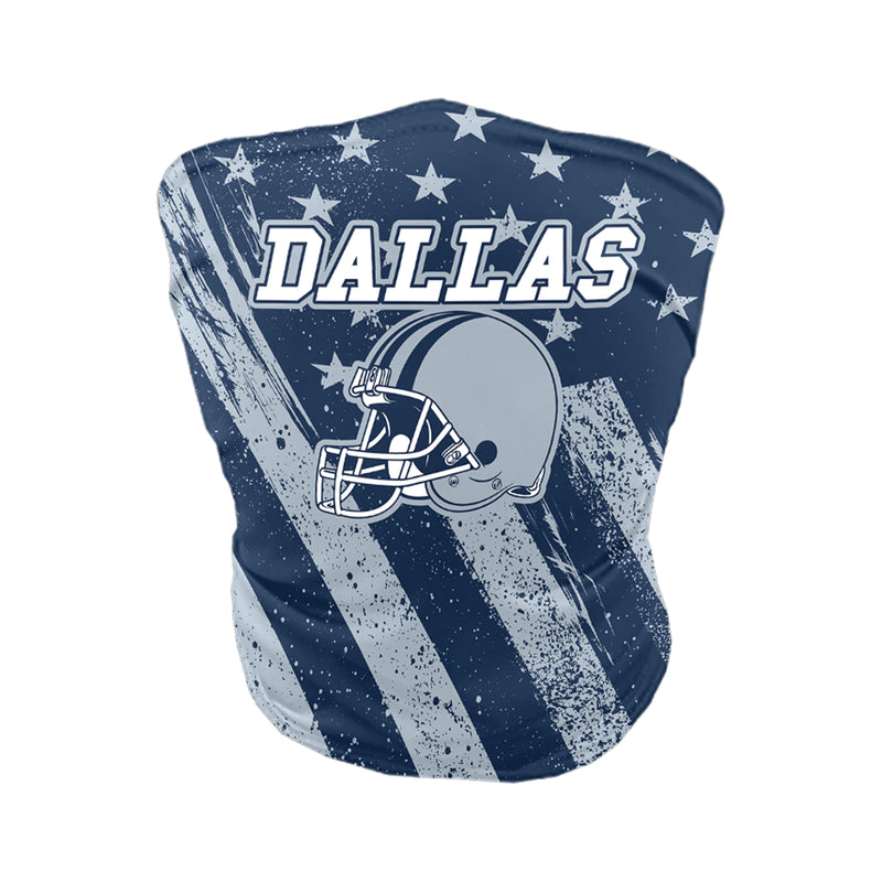 Football USA Flag Gaiter - Dallas