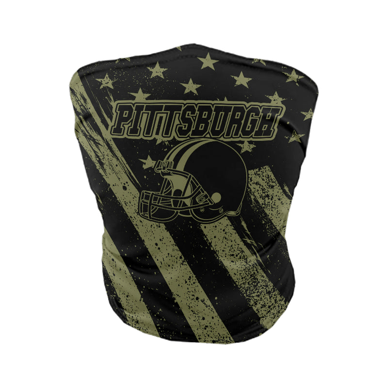 Football Salute Gaiter - Pittsburgh