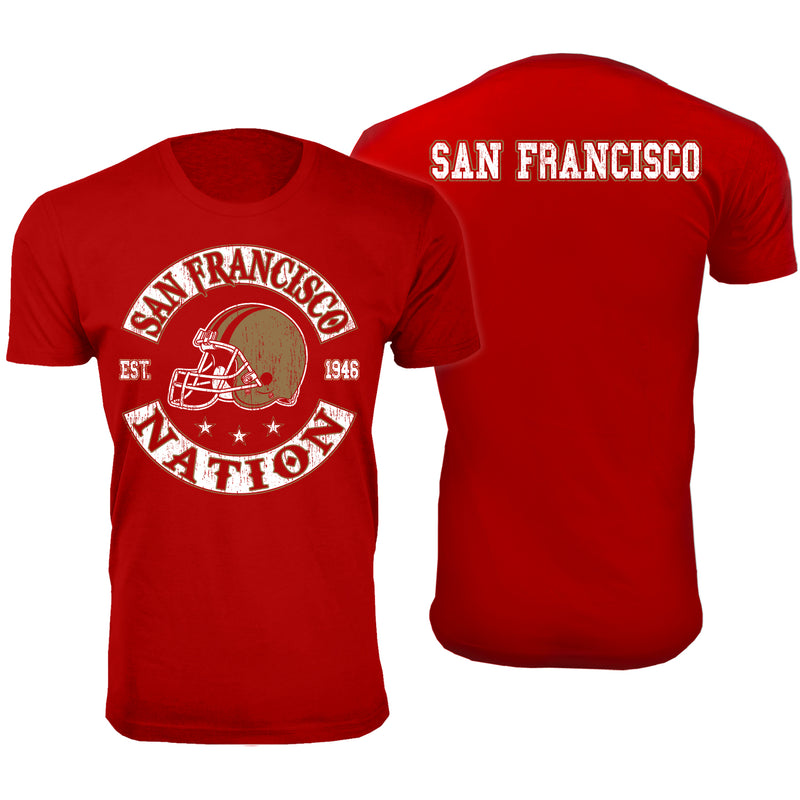 Men's Football Nation T-shirts - San Francisco