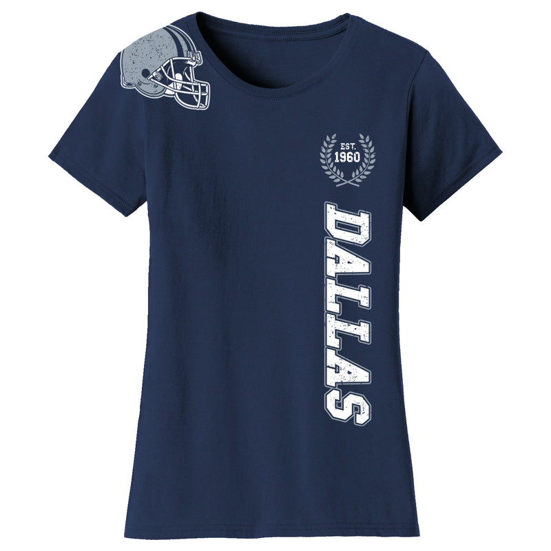 Women's Football Home Team T-Shirts - Dallas