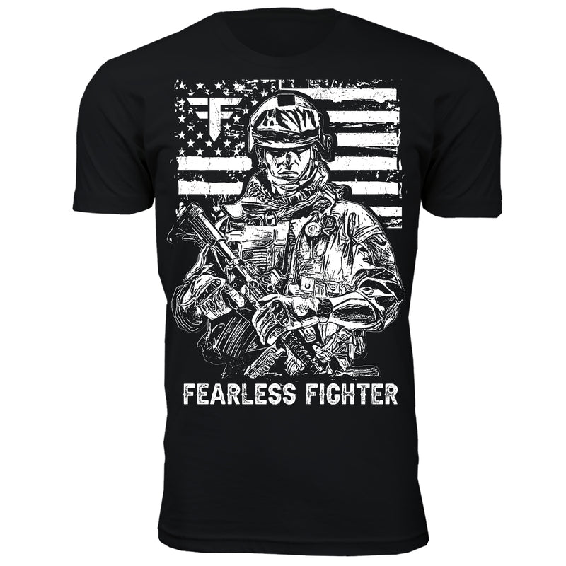 Fearless Fighter - Men's T-Shirts