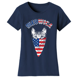 Women's 4th of July - Meowica