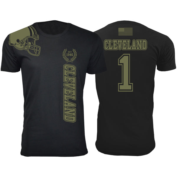 Men's Football Salute T-shirts - Cleveland