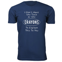 Men's Funny Nerd - Crayons