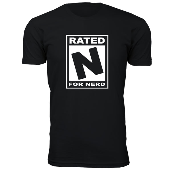 Men's Funny Nerd - Rated N for Nerd