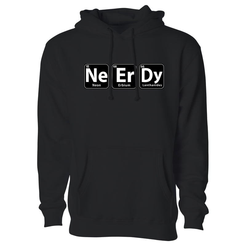 Men's Funny Nerd Pull Over Hoodie - Ne Er Dy