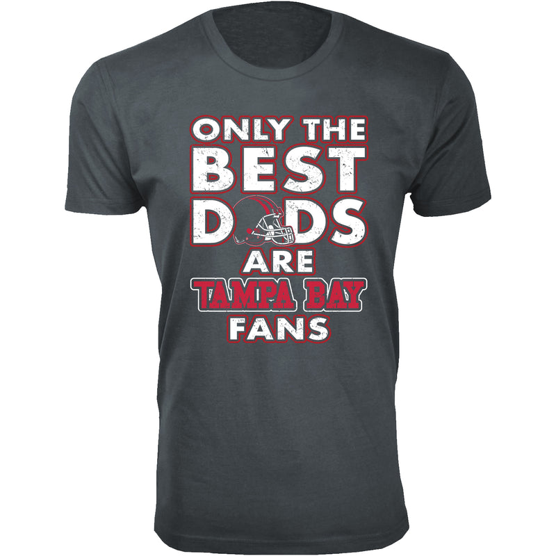 Men's Only The Best Dads Football Fan T-Shirt - Tampa Bay