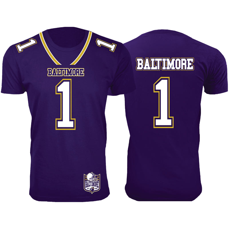 Men's Football Team Jersey T-Shirts - Baltimore