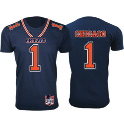 Men's Football Team Jersey T-Shirts - Chicago