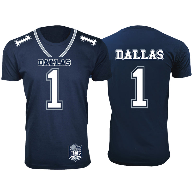 Men's Football Team Jersey T-Shirts - Dallas