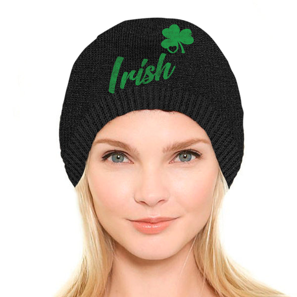 St. Patrick Women Beanie - Irish Clover