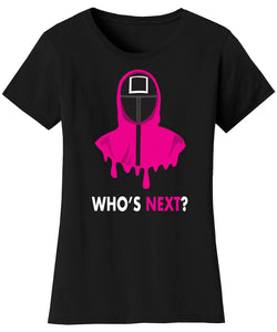 Women's Game of Squid T-shirts - Who Next?