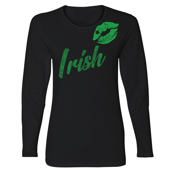 Women's St. Patrick Long Sleeve - Irish Shoulder Lips