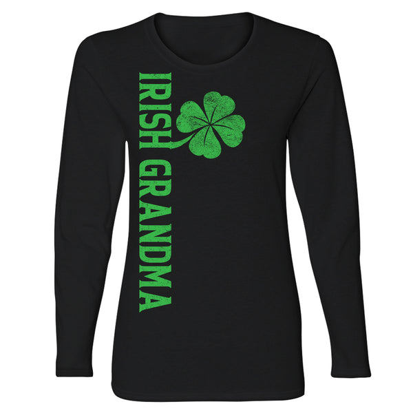 Women's St. Patrick Long Sleeve - Irish Grandma