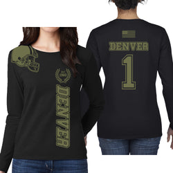 Women's Football Team Salute Long Sleeve - Denver