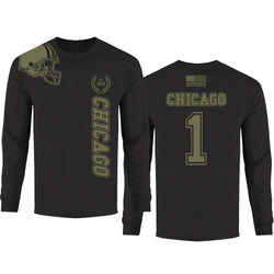 Men's Football Salute Long Sleeve - Chicago