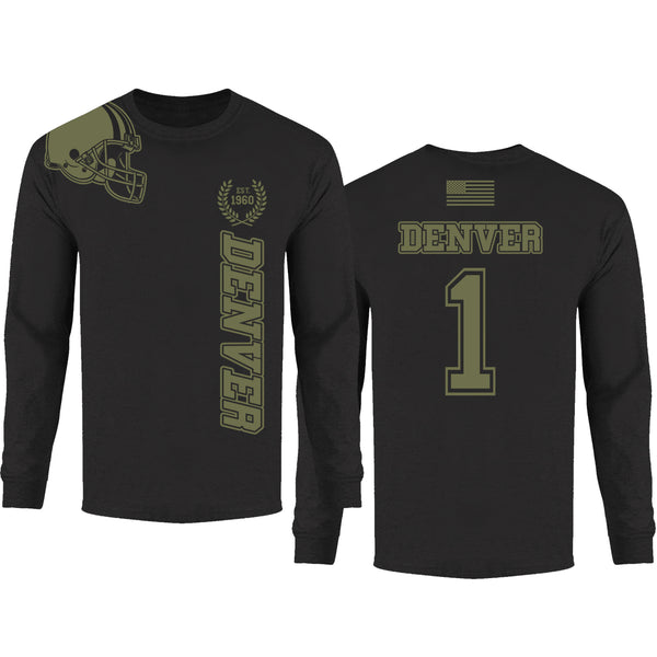 Men's Football Salute Long Sleeve - Denver