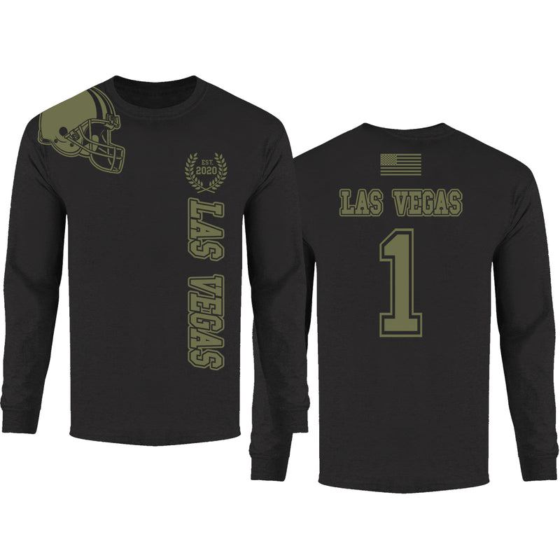 Men's Football Salute Long Sleeve - Las Vegas