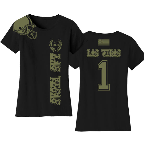 Women's Football Team Salute T-Shirt - Las Vegas