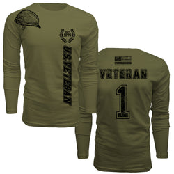 Shoulder Helmet Veteran - Men's Long Sleeve