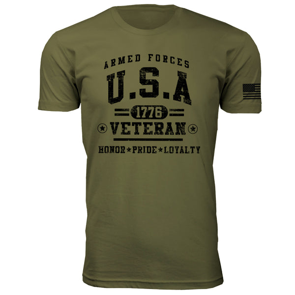Armed Forces U.S.A. 1776 - Men's T-Shirts