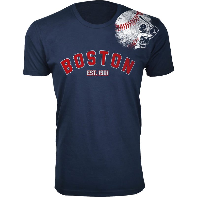 Men's Batter Up Baseball T-shirts - Boston