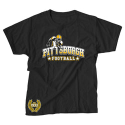 Men's Football Team Running Back T-Shirts - Pittsburgh