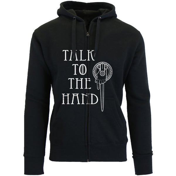 Men's Thrones and Dragon's Zip Up Hoodie - Talk To The Hand