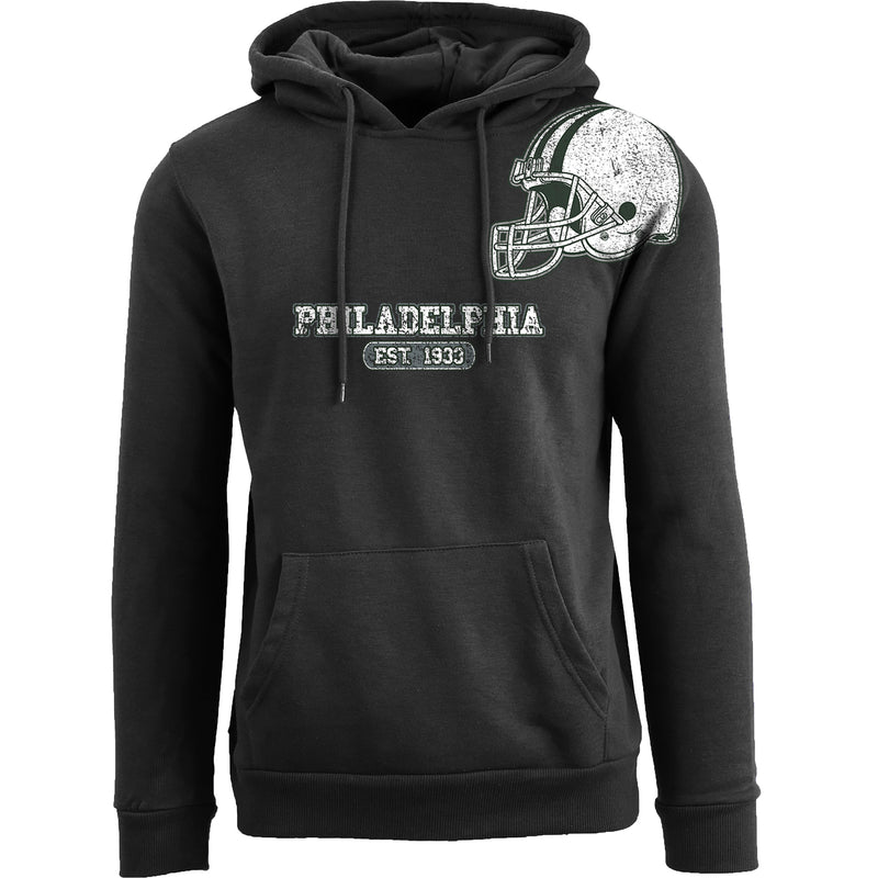 Men's Awesome Football Helmet Pull Over Hoodie - Philadelphia