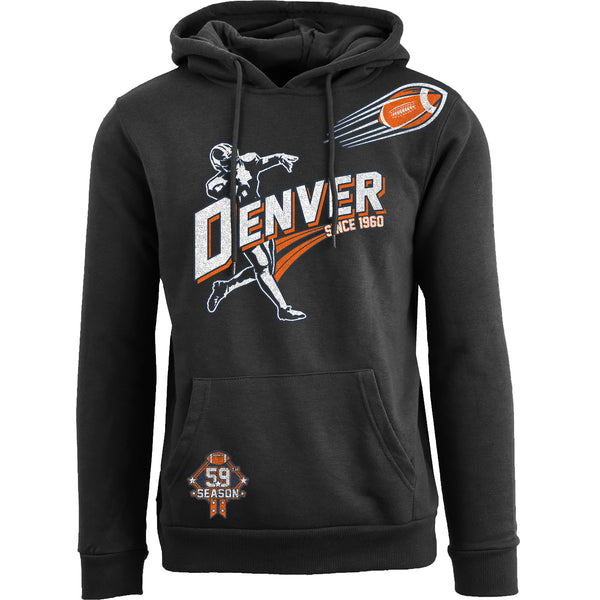 Men's Ballers Football Pull Over Hoodie - Denver