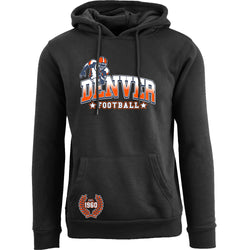 Men's Greatest Football Legends Pull Over Hoodie - Denver