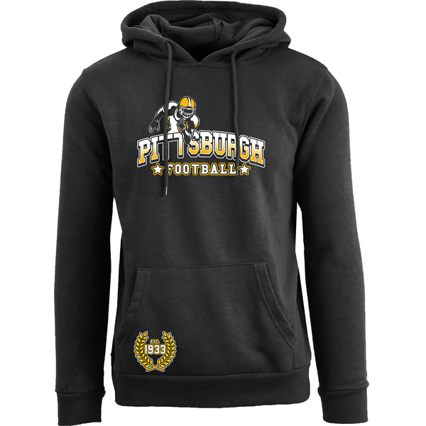 Men's Greatest Football Legends Pull Over Hoodie - Pittsburgh