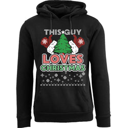 Men's - Christmas - This guy Loves Christmas Pullover Hoodie