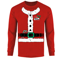 Men's Christmas - Santa Suit - Long Sleeve