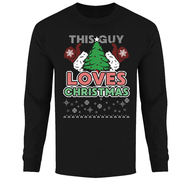 Men's Christmas - This Guy Loves Christmas - Long Sleeve