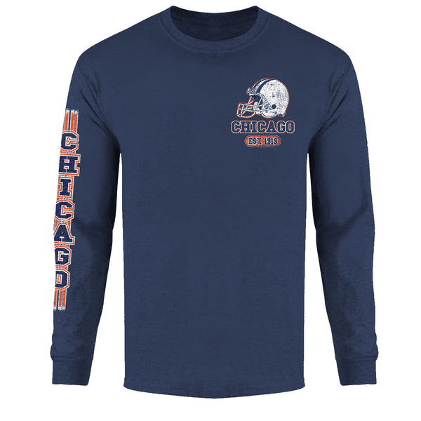 Men's Game Day Football Long Sleeve - Chicago