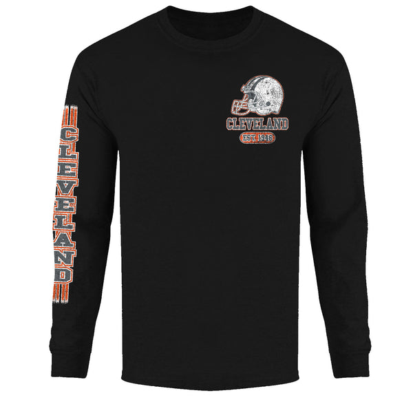 Men's Game Day Football Long Sleeve - Cleveland