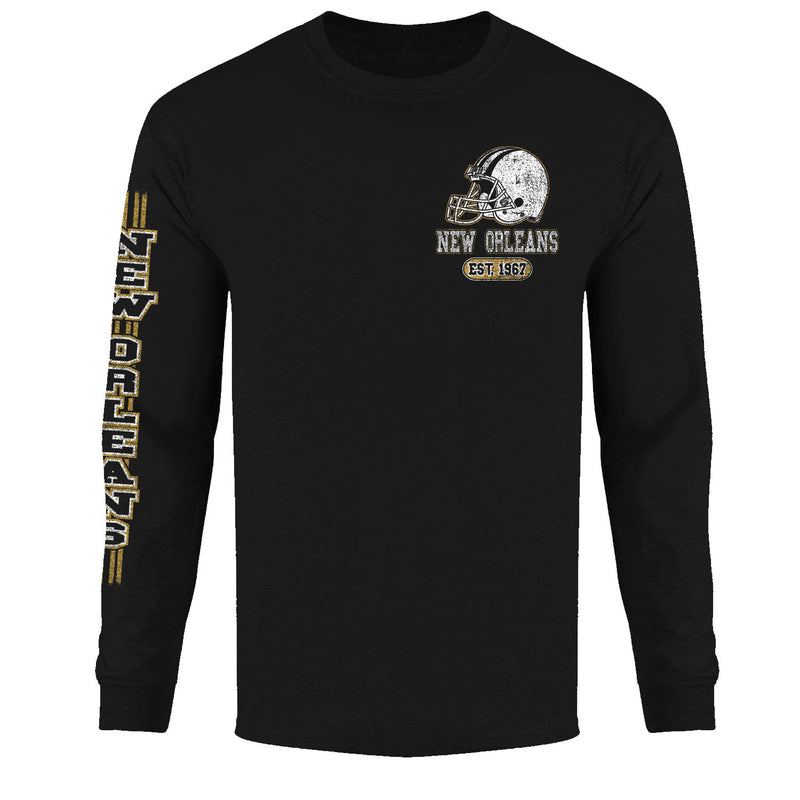 Men's Game Day Football Long Sleeve - New Orleans