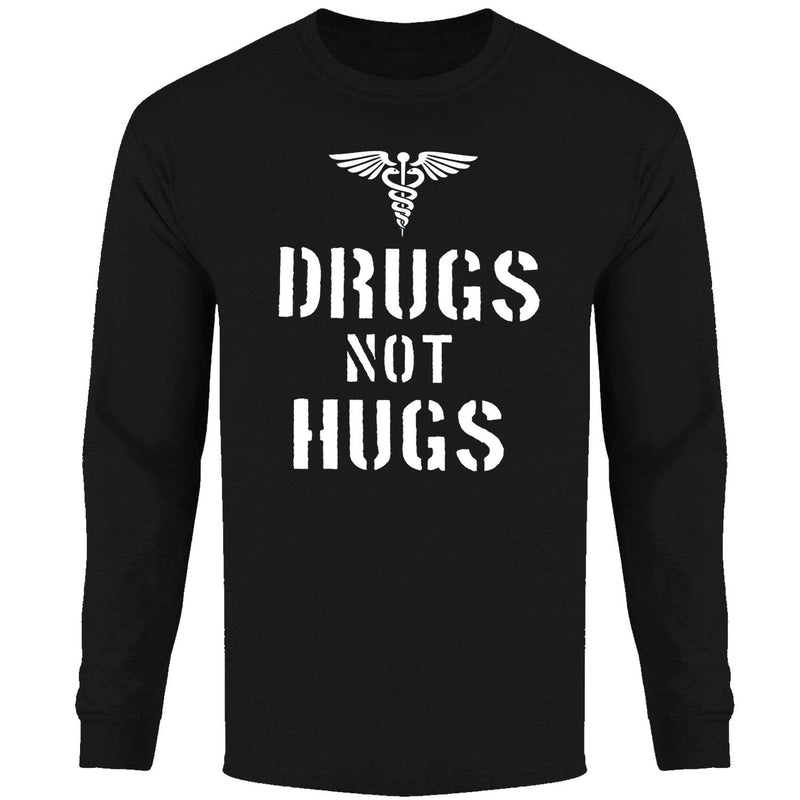 Men's - Drugs Not Hugs Long Sleeve