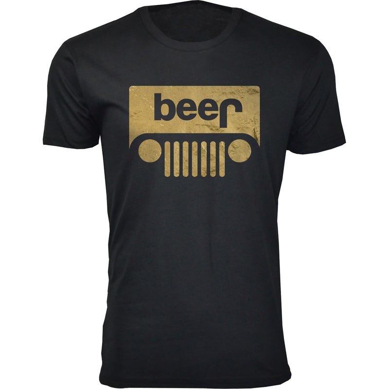 Men's Beer - Beer Jeep (Gold Foil)