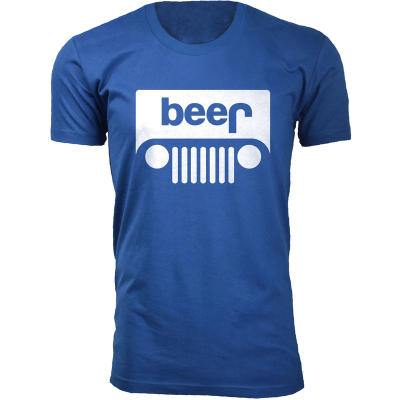 Men's Beer - Beer Jeep (White Ink)