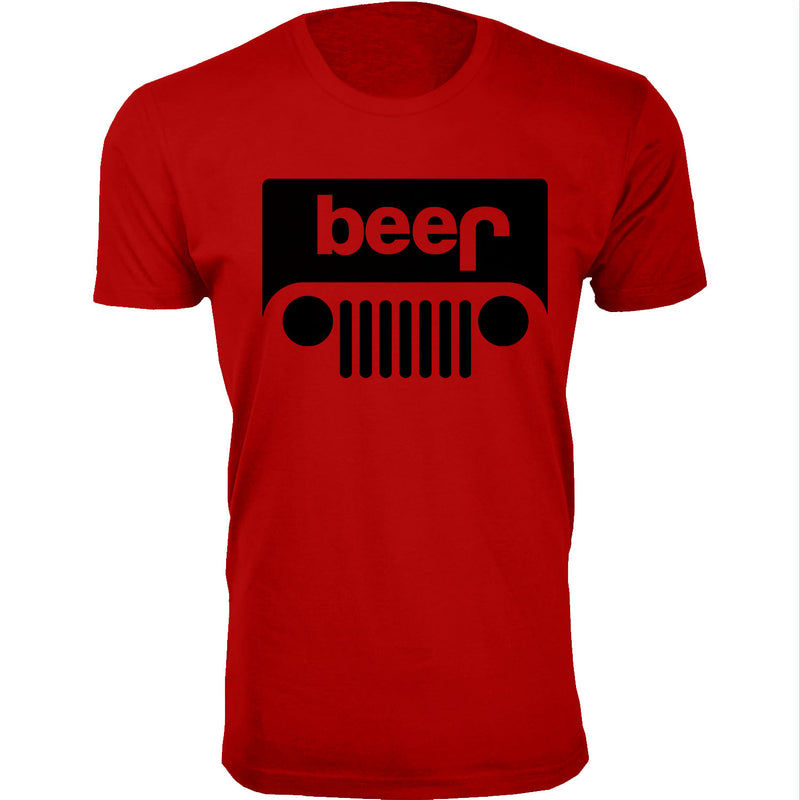 Men's Beer - Beer Jeep (Black Ink)