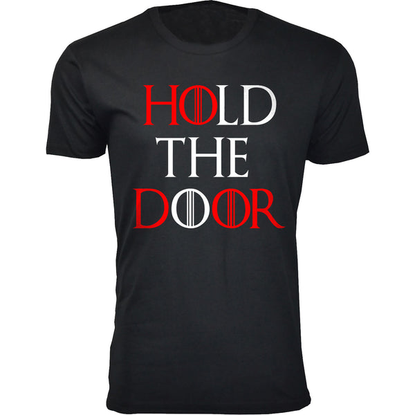 Men's Thrones and Dragon's T-shirts - Hold The Door