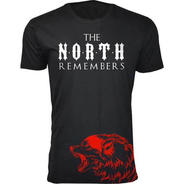 Men's Thrones and Dragon's T-shirts - The North Remembers